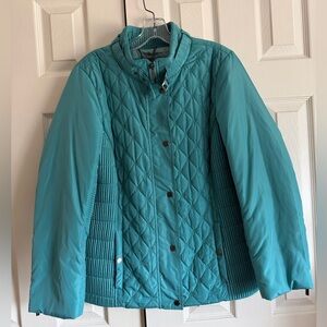 SPANNER Teal Puffer Jacket